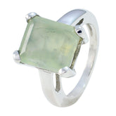 Katharina Artisan Light Green Solitaire Ring